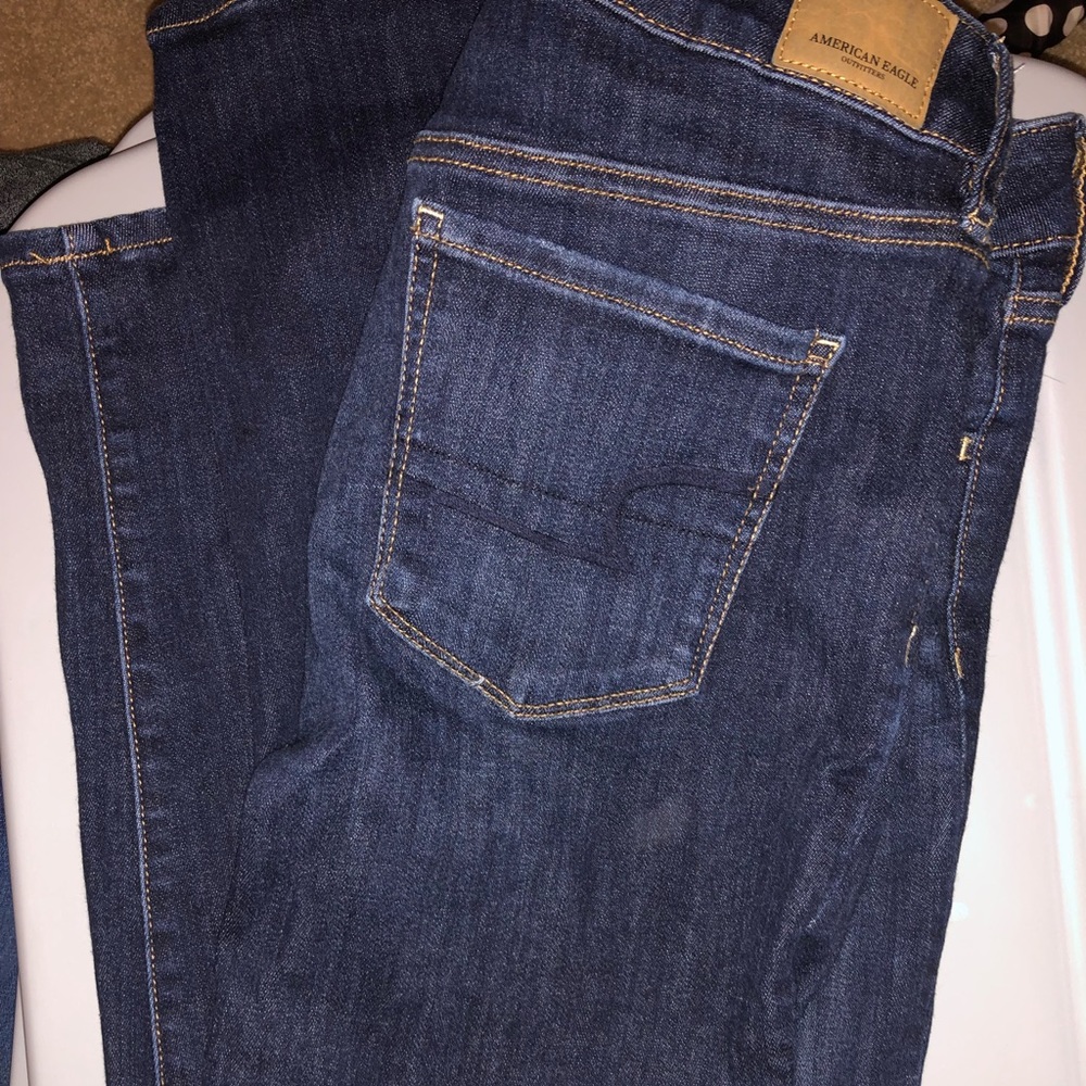 American Eagle super super stretch X